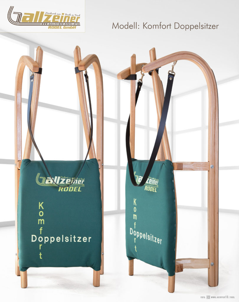 Gallzeiner Rodel GmbH | Buch in Tirol | Komfort Doppelsitzer